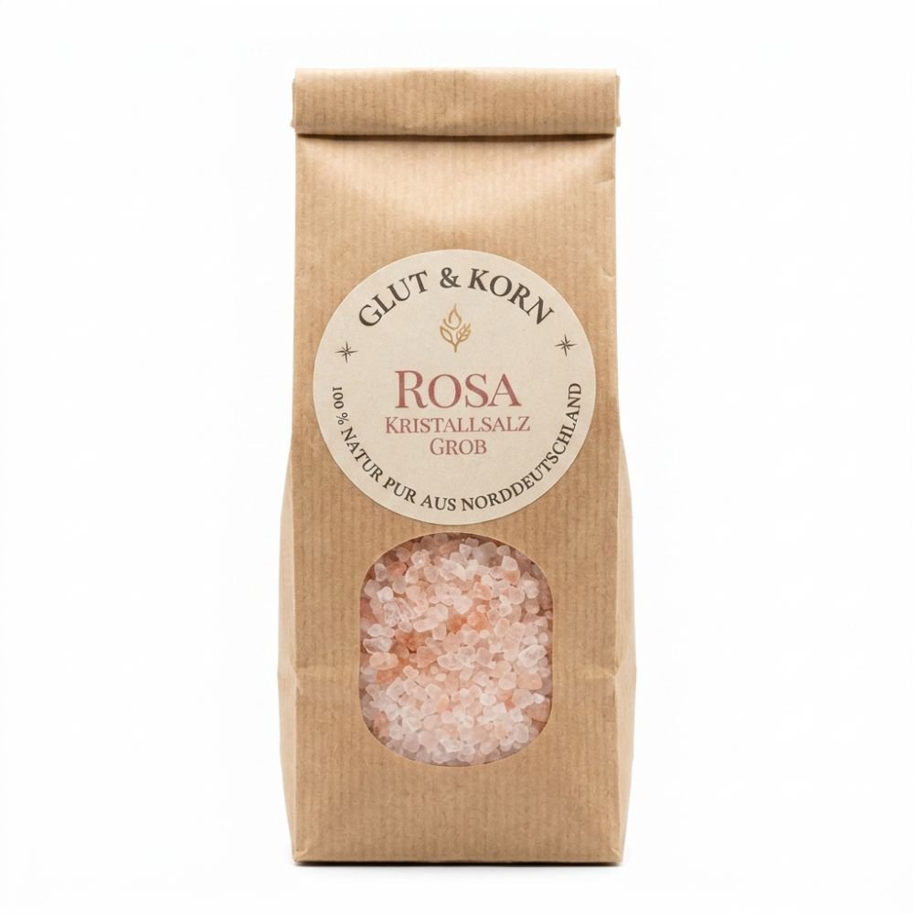Bergkristallsalz rosa Flocken - Ritualmanufaktur.de