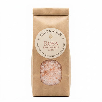 Bergkristallsalz rosa Flocken - Ritualmanufaktur.de