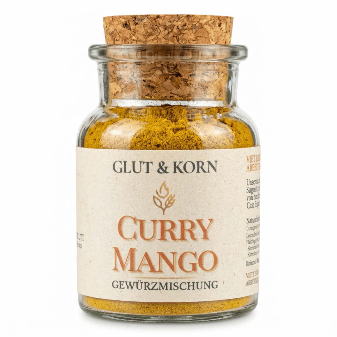 Curry Mango Gewürzmischung Glut & Korn Ritualmanufaktur