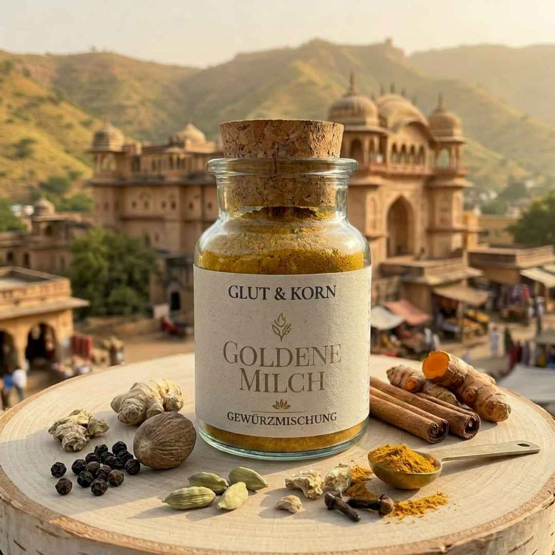 Goldene Milch Gewürzmischung, natürlich und ohne Zusatzstoffe, 60g, Ritualmanufaktur
