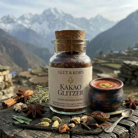 Kakao Glitzer Gewürzmischung zum Verfeinern von zeremoniellem Kakao, 80g, Ritualmanufaktur