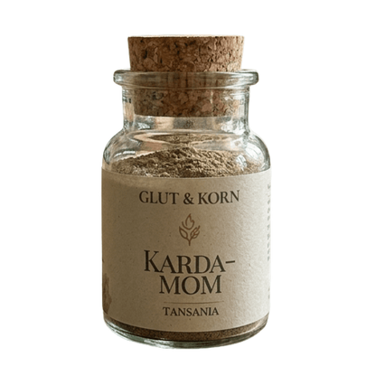 Kardamom Pulver aus Tansania hochwertiges Gewürz, Ritualmanufaktur, Glut & Korn