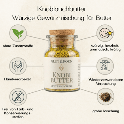 Vorteile von Knoblauchbutter Gewürzmischung für herzhafte Butterkreationen - Ritualmanufaktur.de