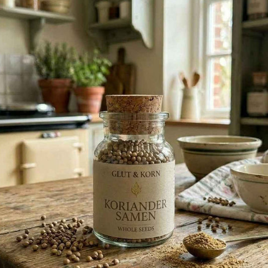 Koriander Samen ganz, 30g zum Verfeinern von Speisen Ritualmanufaktur