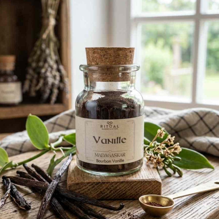 Bourbon Vanille aus Madagaskar, zum Verfeinern von Speisen und Getränken Ritualmanufaktur Glut & Korn