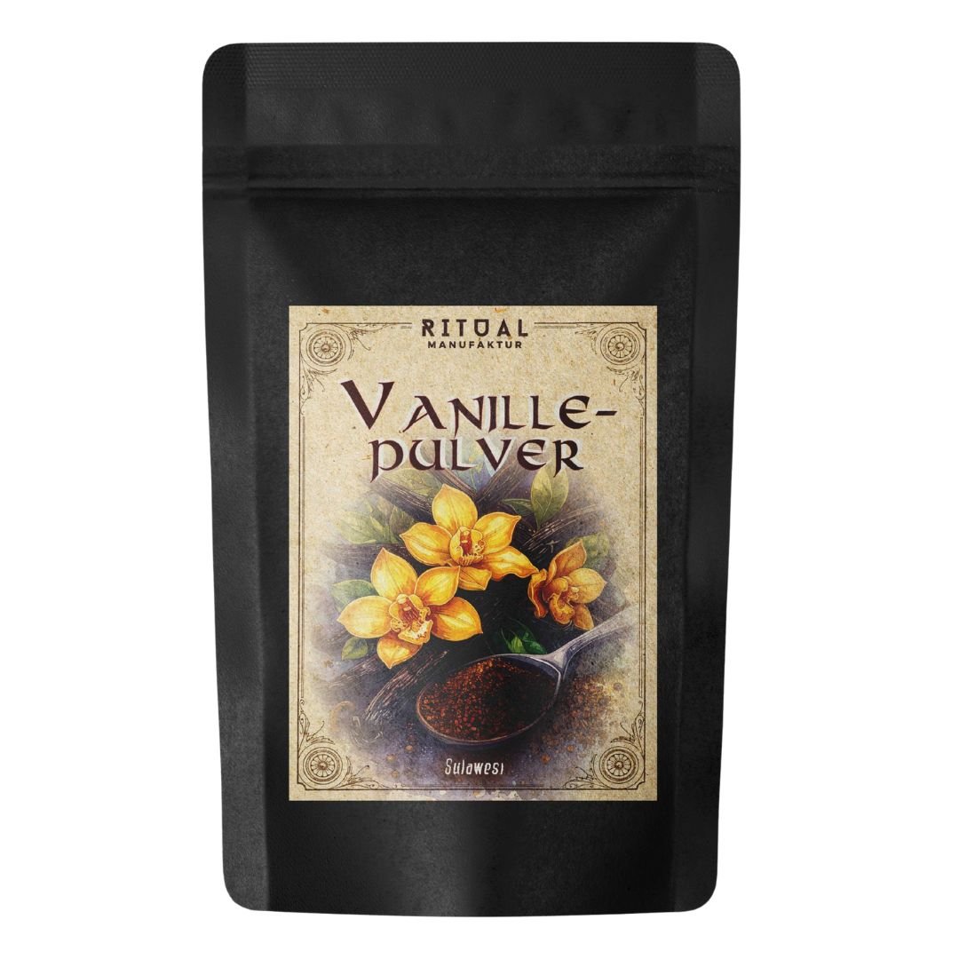 Nachfüllbeutel, Bourbon Vanille aus Madagaskar, zum Verfeinern von Speisen und Getränken Ritualmanufaktur Glut & Korn