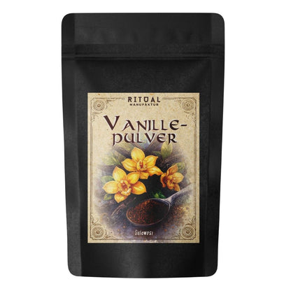 Nachfüllbeutel, Bourbon Vanille aus Madagaskar, zum Verfeinern von Speisen und Getränken Ritualmanufaktur Glut & Korn
