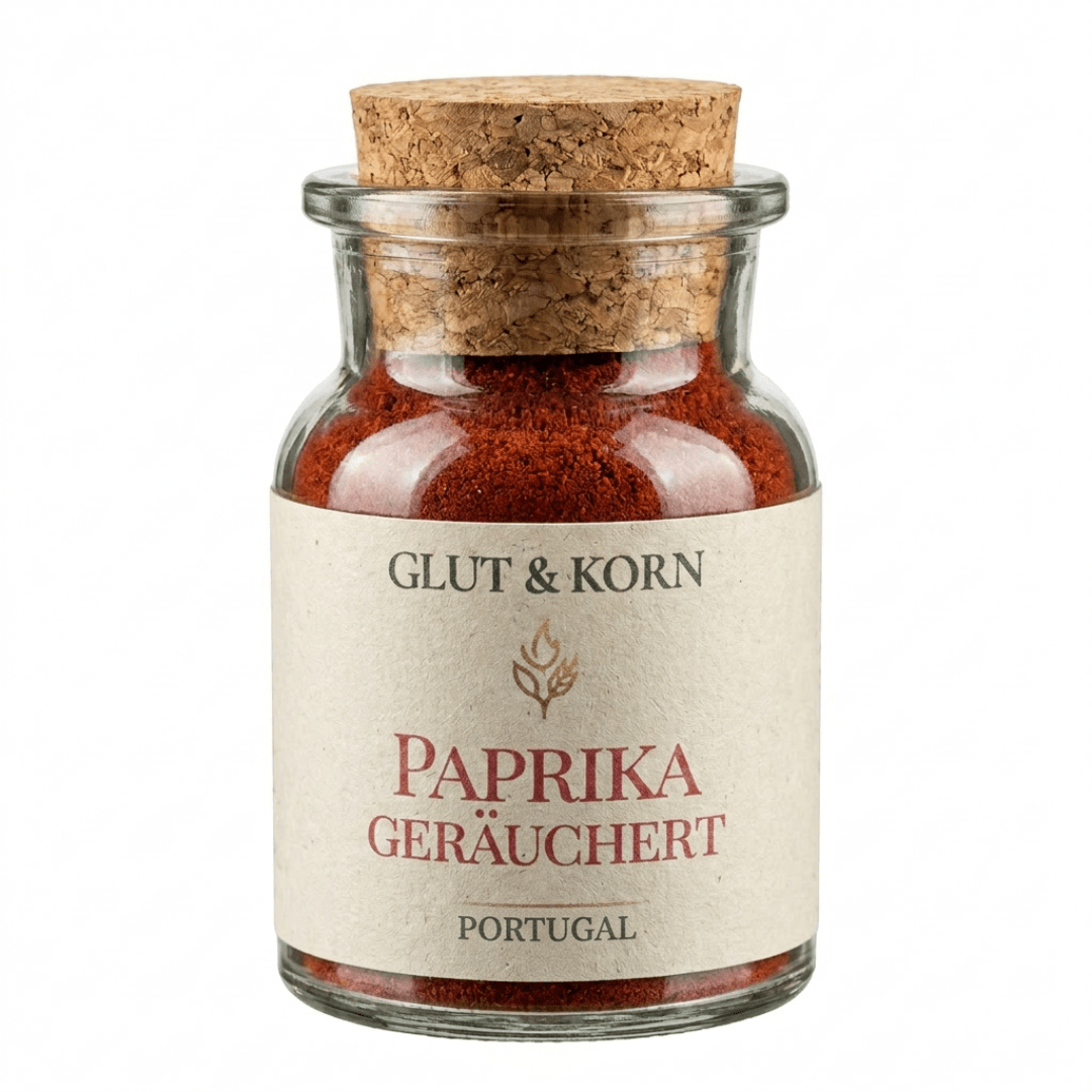 Paprika geräuchert, Gewürz zum Verfeinern von Speisen, Ritualmanufaktur Glut & Korn